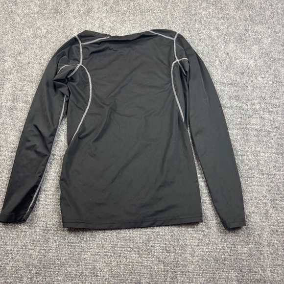 NIKE PRO COMBAT Youth Black Dri-Fit Long Sleeve Compression Shirt size: Large - Picture 2 of 6